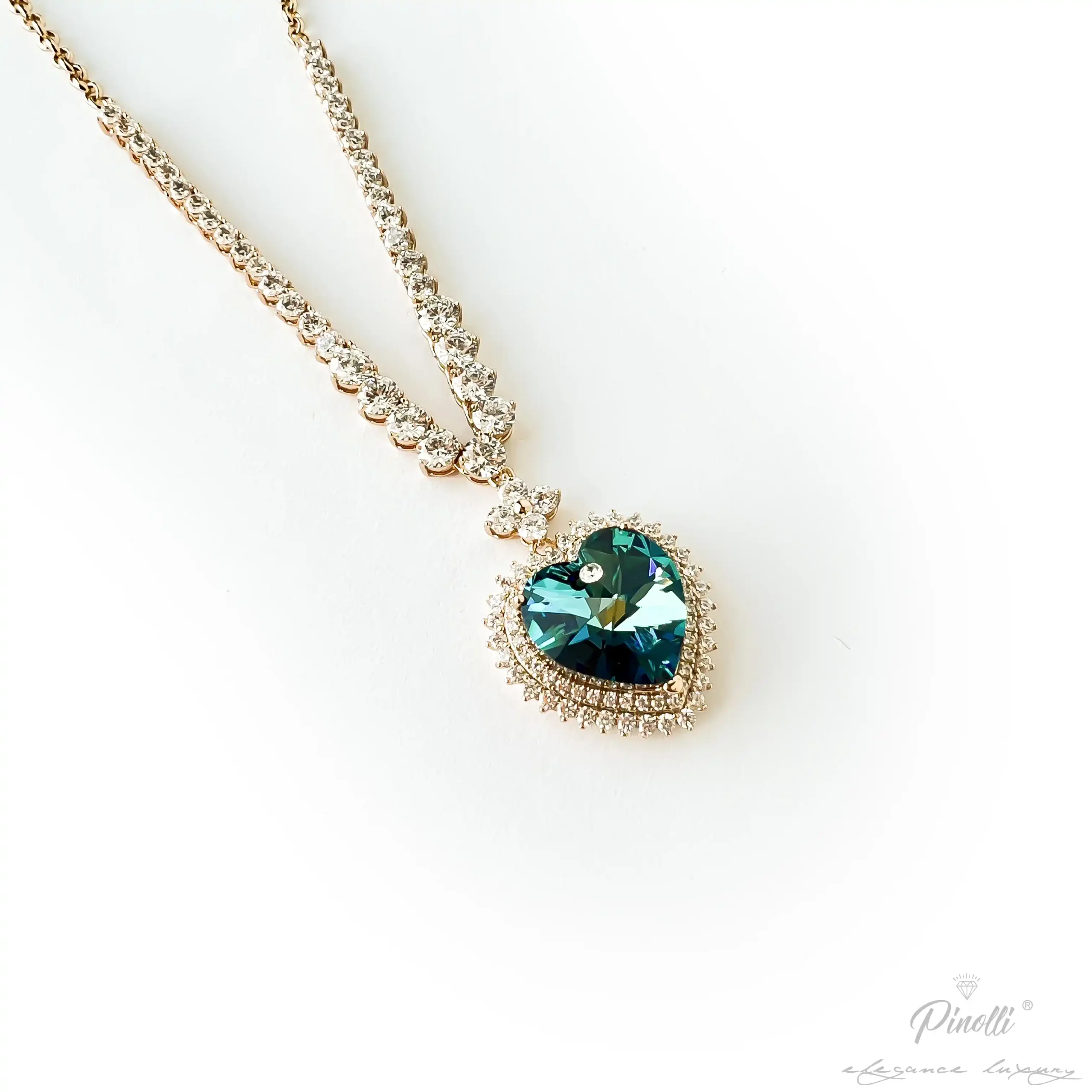 Set swarovski elegant - albastru