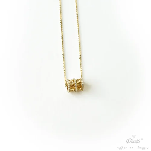 Lant accesoriu tip pandora cu pietre