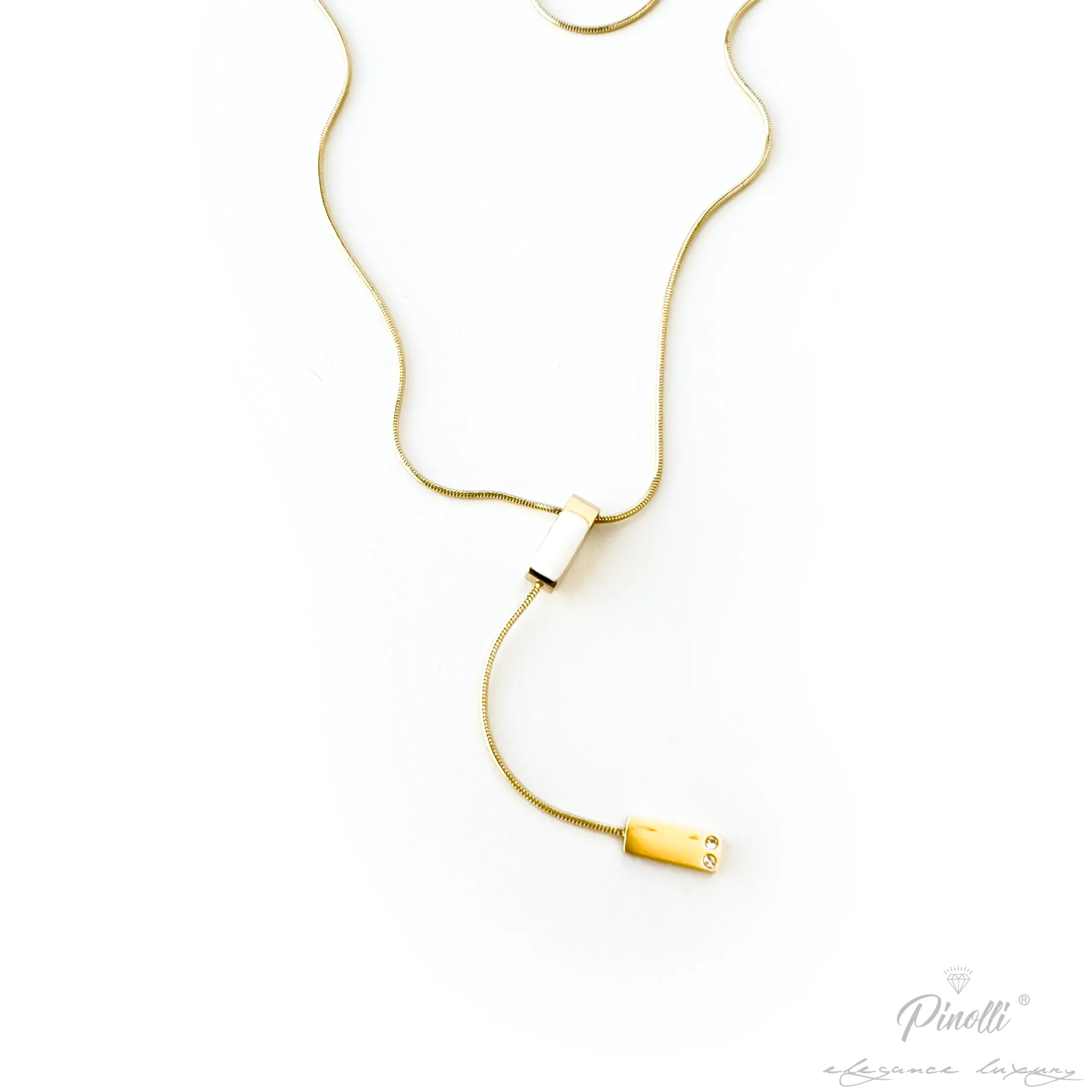 Lantisor 2 diamante mici