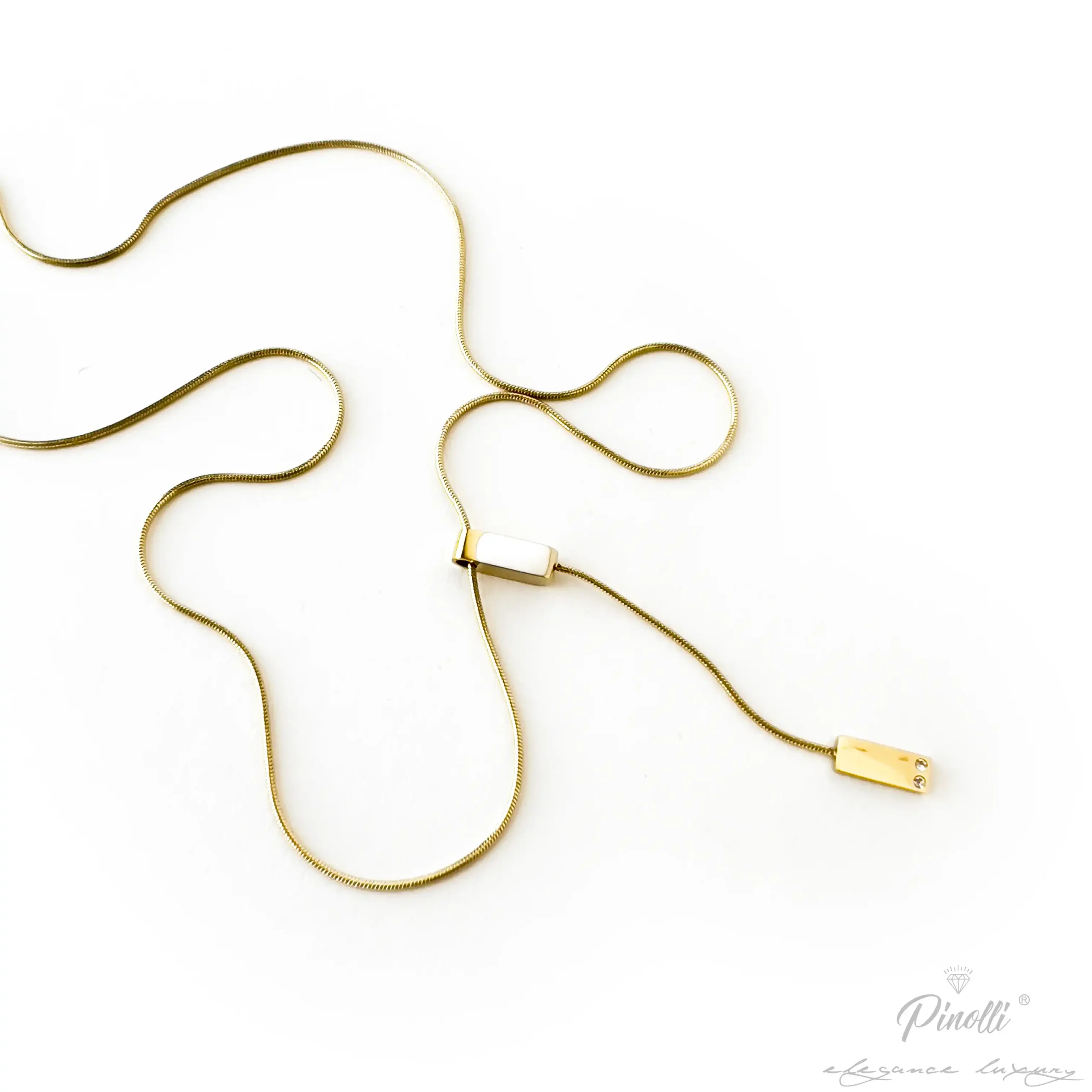 Lantisor 2 diamante mici