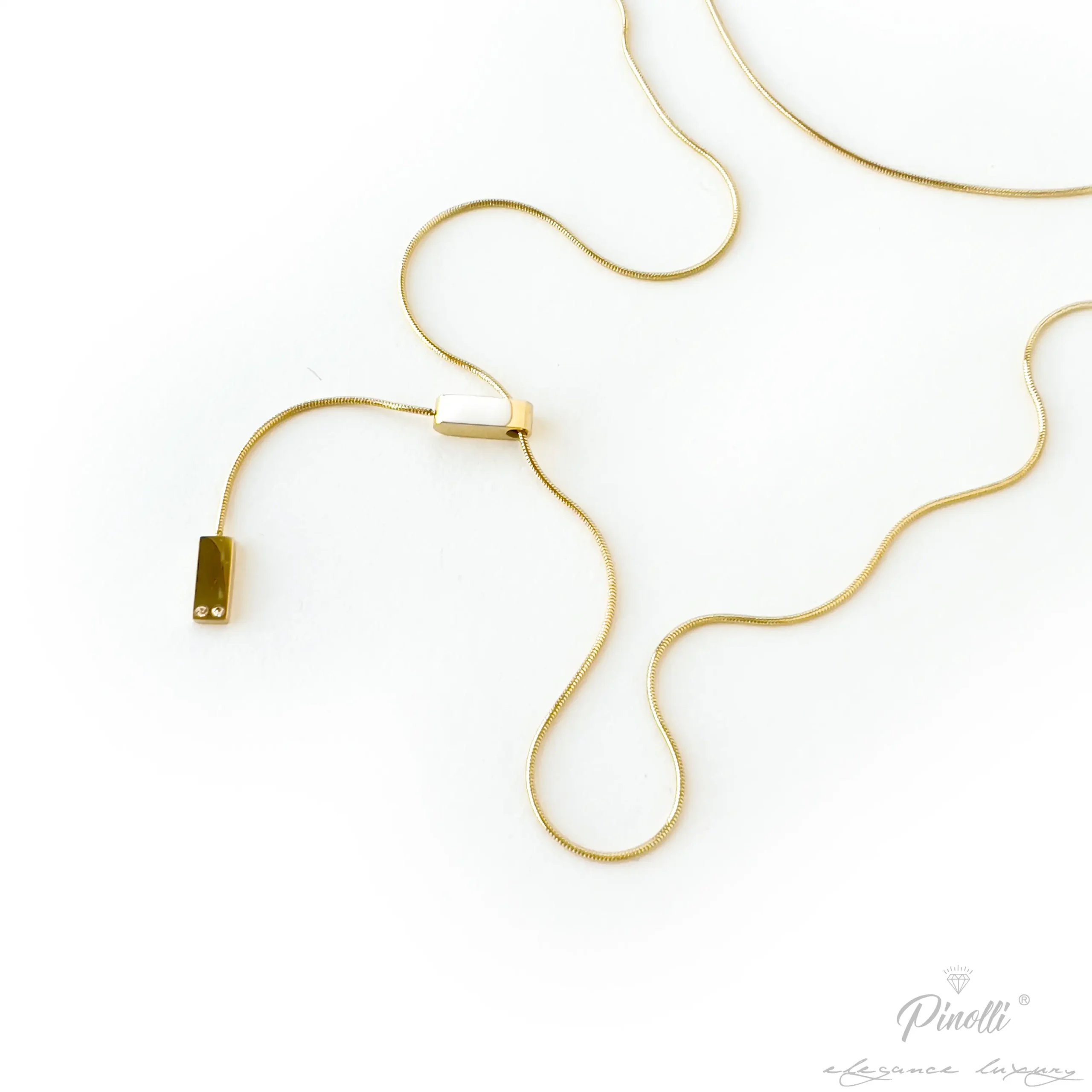 Lantisor 2 diamante mici
