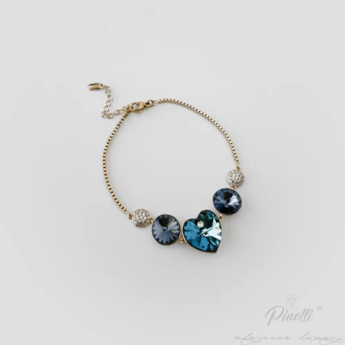 Brățară Amore Blue Luce cu cristale tip swarovski bijuterie dama Pinolli