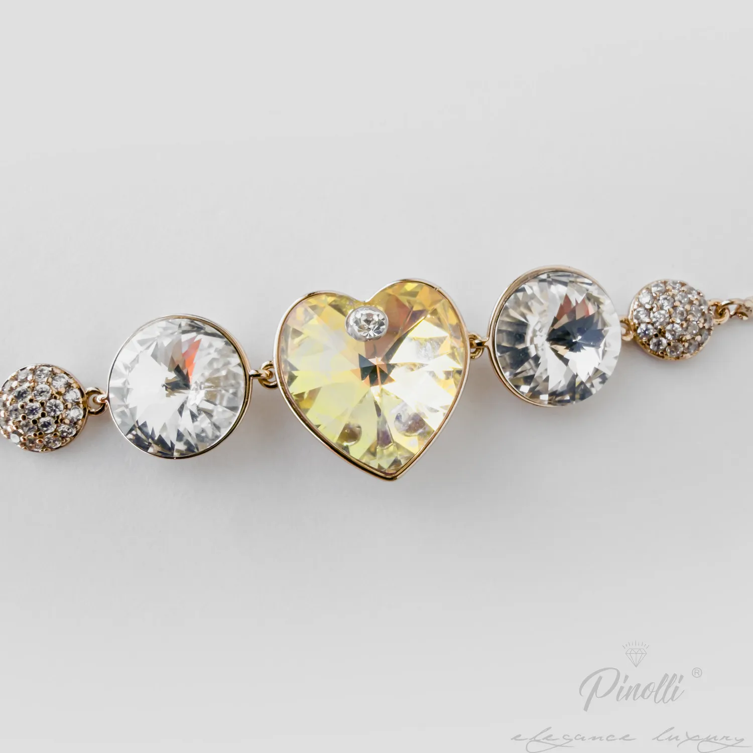 Bratara Pinolli Amore Golden Luce eleganta dama